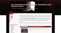 Desktop Screenshot of mysterybooksellers.com